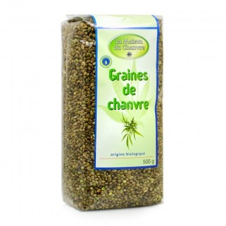 Graines de chanvre bio ( la maison du chanvre)