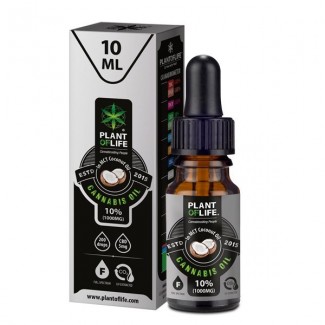 Huile full spectrum de CBD 10% coconut Plant of Life 10ml