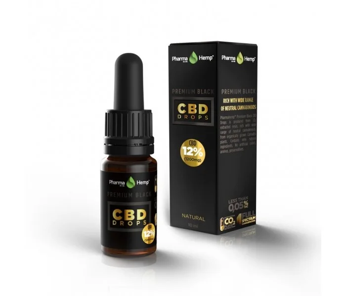 Huile de CBD Premium Black 12%