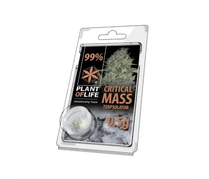 Cristaux de CBD 99% pur Critical Mass 500mg