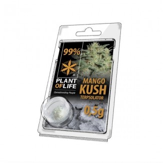 Cristaux de CBD 99% pur Mango Kush 500mg