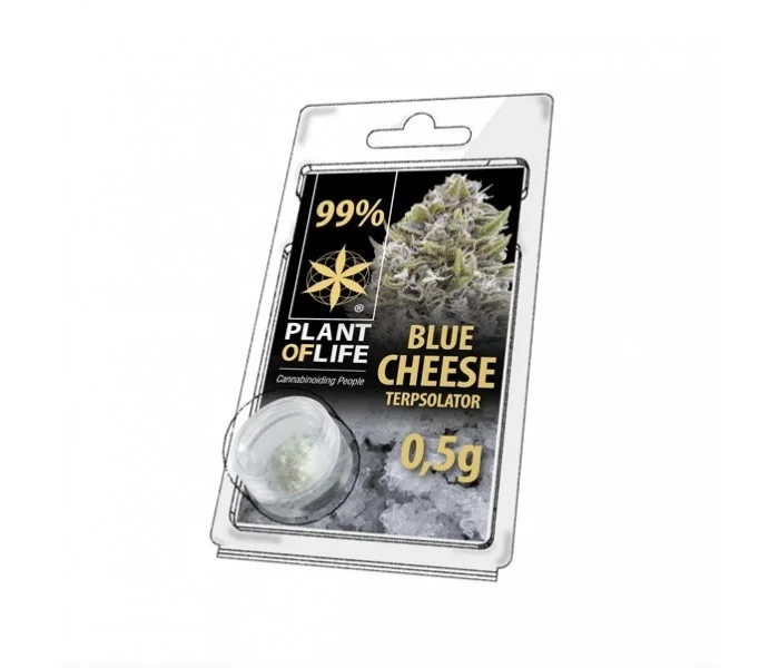 Cristaux de CBD 99% pur Blue Cheese 500mg