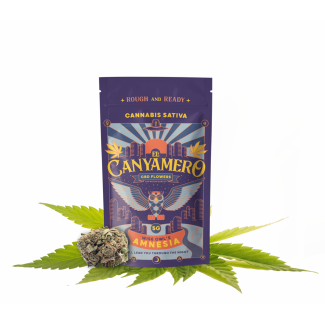 Fleur CBD AMNESIA pas cher. EL canyamero CBD flowers disponible en 1g-2g-5g-10g