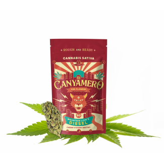 Fleur CBD Diesel pas cher. EL canyamero CBD flowers disponible en 1g-2g-5g-10g