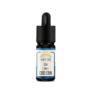 Huile de CBD+CBN Zen 10% GREENEO