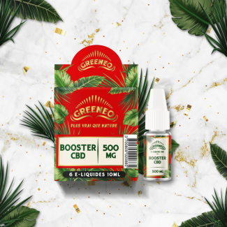 E-liquide BOOSTER au CBD GREENEO (500 mg)