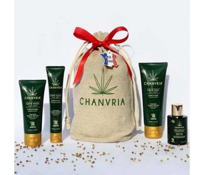 CADEAU SET CHANVRIA cosmétiques au chanvre