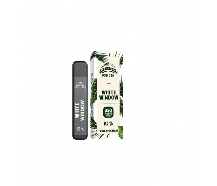 POD WHITE WIDOW 10% de CBD GREENEO