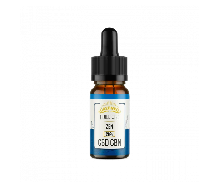 Huile de CBD + CBN ZEN 20% de la marque GREENEO