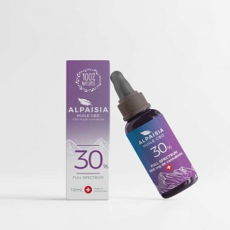 huile de cbd full spectrum alpaisia 30% spectre complet - cannabidiol