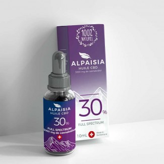 huile de cbd full spectrum alpaisia 30% spectre complet