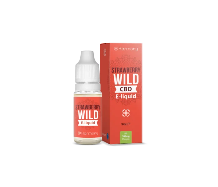 E-liquide CBD Wild Strawberry - 600mg - Harmony