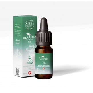 Huile Alpaisia 5% de CBD pour chien arôme bacon