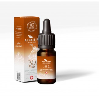 Huile de CBD Alpaisia 30% pour cheval goût Foin/Carotte