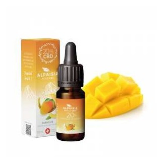 huile de cbd 20% alpaisia broad spectrum parfum mangue