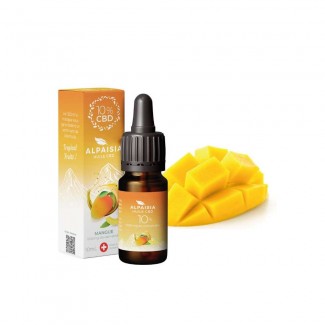 huile de cbd 10% alpaisia broad spectrum parfum mangue