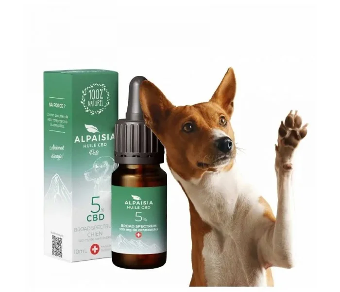 Huile CBD Animaux 5% à 24,90 €