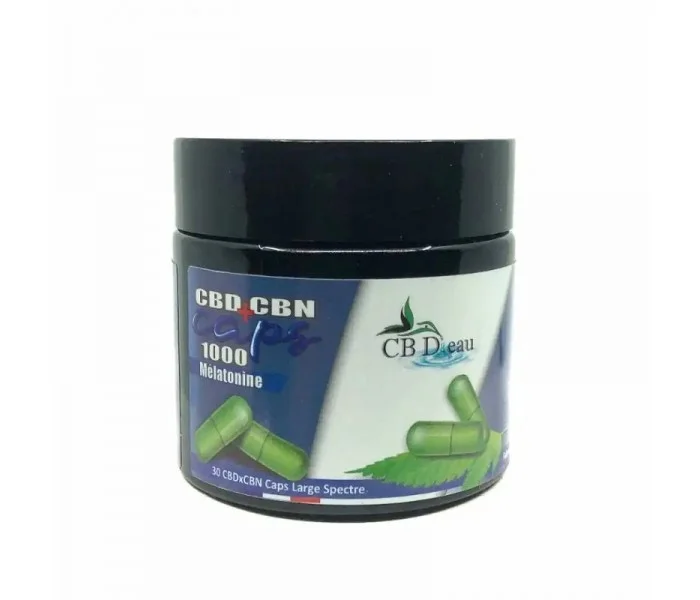 Gélules Sommeil 1000mg CBD et CBN-30 gélules