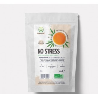 Infusion BIO NO STRESS au chanvre CBD POP