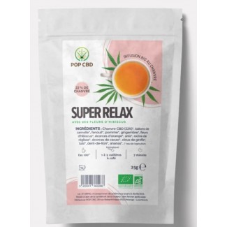 Infusion BIO SUPER RELAX POP CBD au Chanvre