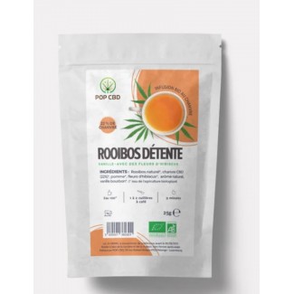 Infusion Chanvre BIO ROOIBOS à la Vanille CBD POP