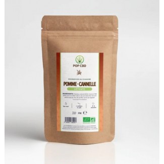 POP CBD Infusion Chanvre ROOIBOS Pomme Cannelle détente 22% chanvre