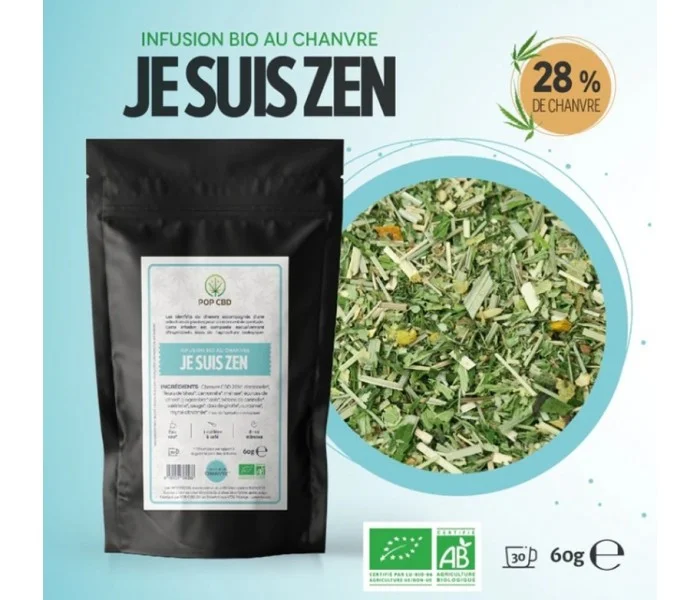 Infusion Bio JE SUIS ZEN POP CBD