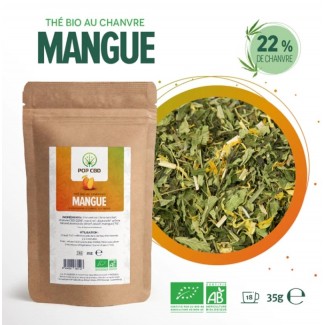 thé glacé mangue bio pop cbd