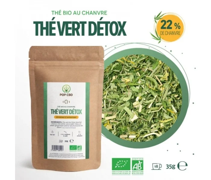 POP CBD Infusion chanvre DETOX