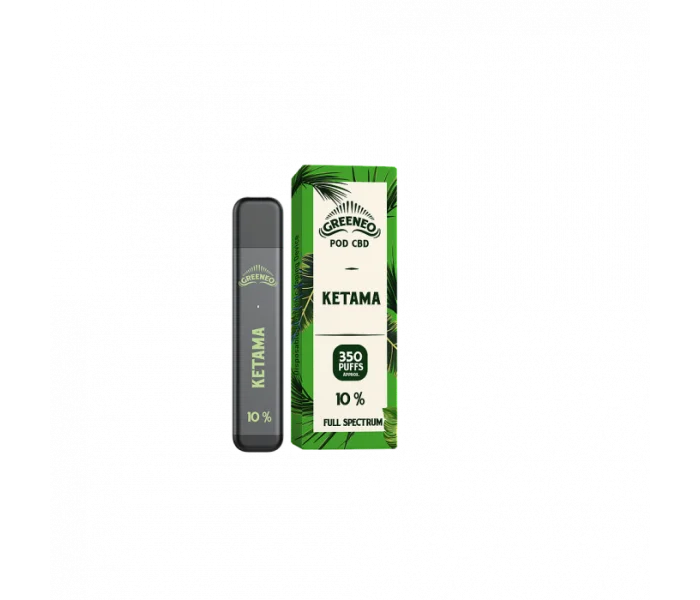 PODS KETAMA 10% de CBD GREENEO