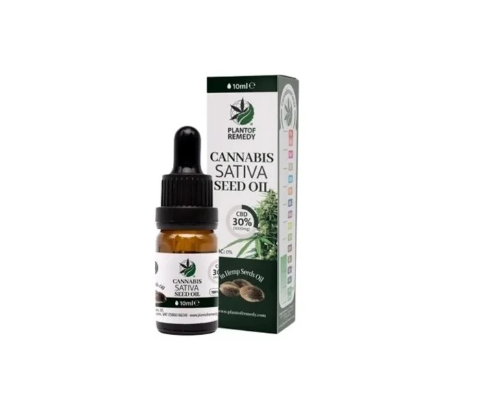 Huile de CBD 30% Plant Of Remedy à l'huile de graines de chanvre 10ml