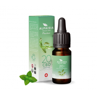 Huile CBD menthe 20%