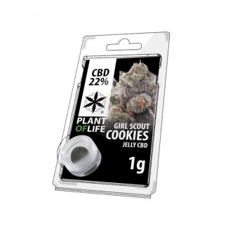 JELLY AU CBD 22% GIRL SCOUT COOKIES 1g résine plant of life