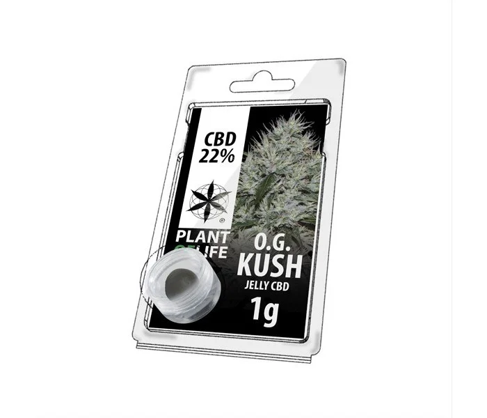 CBD solide 22% O.G KUSH 1g (résine jelly) Plant of Life