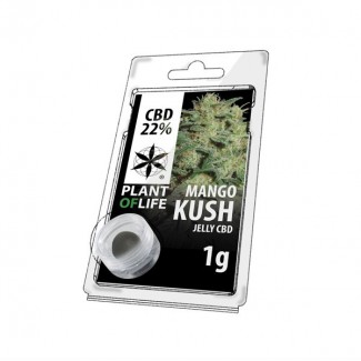 CBD solide 22% MANGO KUSH 1g (résine jelly) Plant of Life