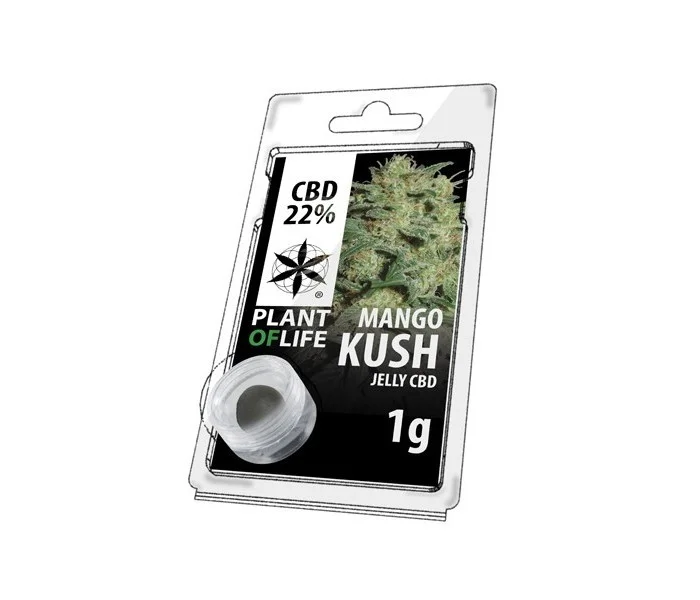 CBD solide 22% MANGO KUSH 1g (résine jelly) Plant of Life