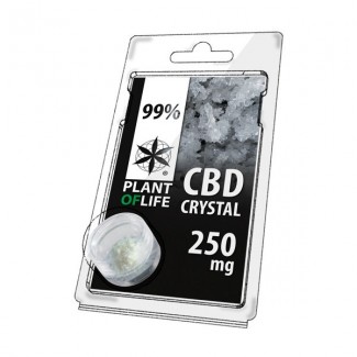 pur cristaux de CBD 99% Plant of Life 250mg