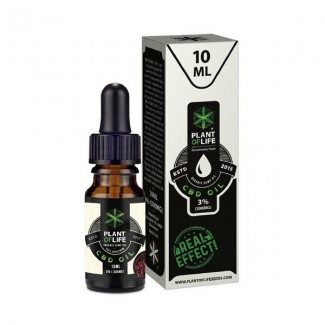 Huile de CBD 3% full spectrum - 10 ml Plant of life