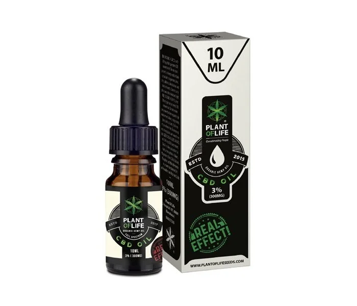 Huile de CBD 3% full spectrum - 10 ml Plant of life