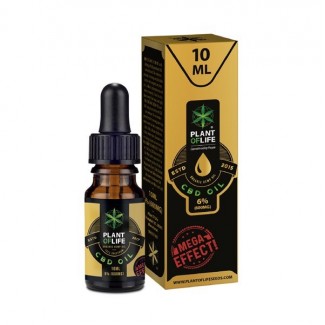 Huile de CBD 6% full spectrum Plant of life