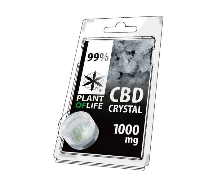 Cristaux de CBD 99% Plant of Life 1000mg