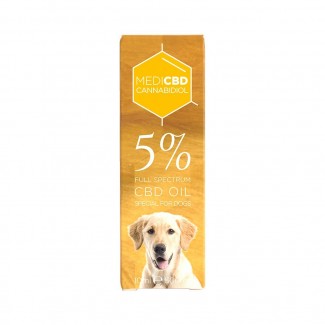 Huile CBD 5% pour chiens MEDICBD