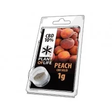 CBD SOLIDE FRUIT 10% Peach palnt of life résine pollen hash 100% légal