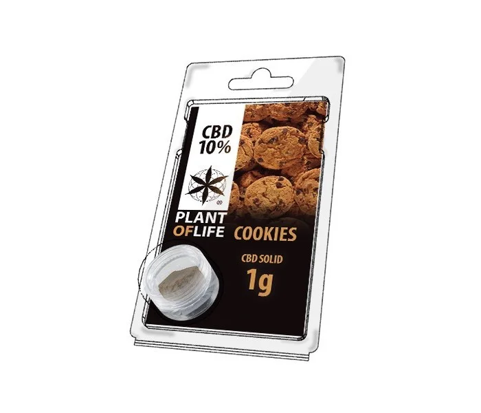 CBD solide 10% COOKIES 1g (résine jelly) Plant Of Life