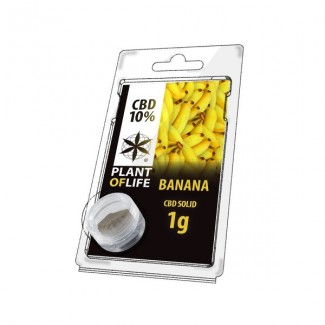 CBD solide 10% BANANA 1g (résine) Plant of Life