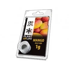 JELLY CBD FRUIT 22% Mango 1g résine plant of life