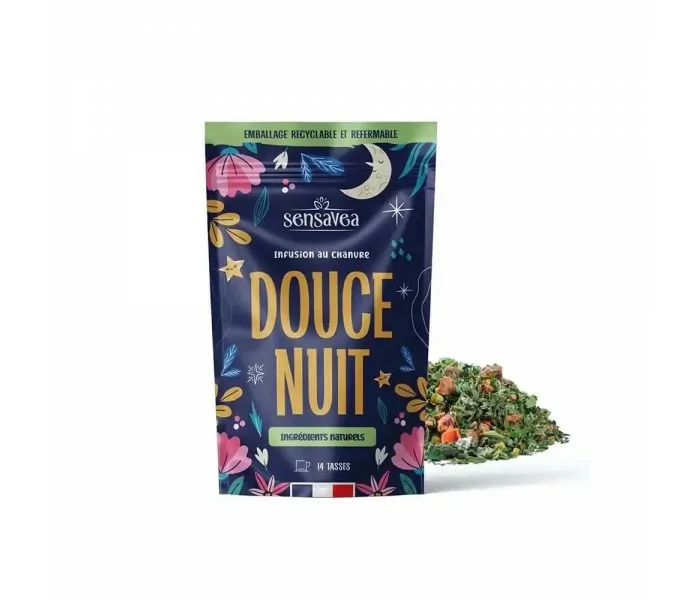 CBD infusion au Chanvre BIO DOUCE NUIT | SENSAVEA