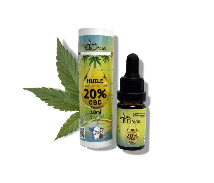 Huile de CBD 20% Full Spectrum 10ml