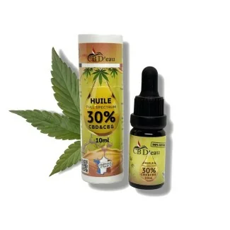 Huile de CBD 30% Full Spectrum fiole de 10ml
