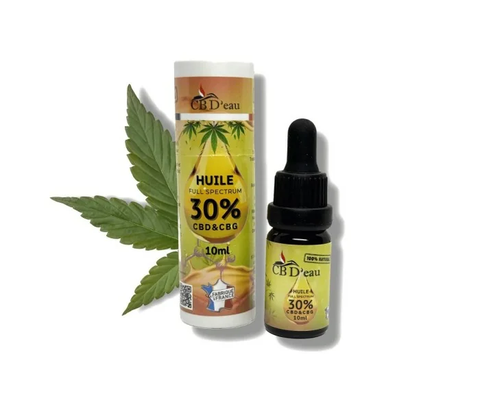 Huile de CBD 30% Full Spectrum fiole de 10ml